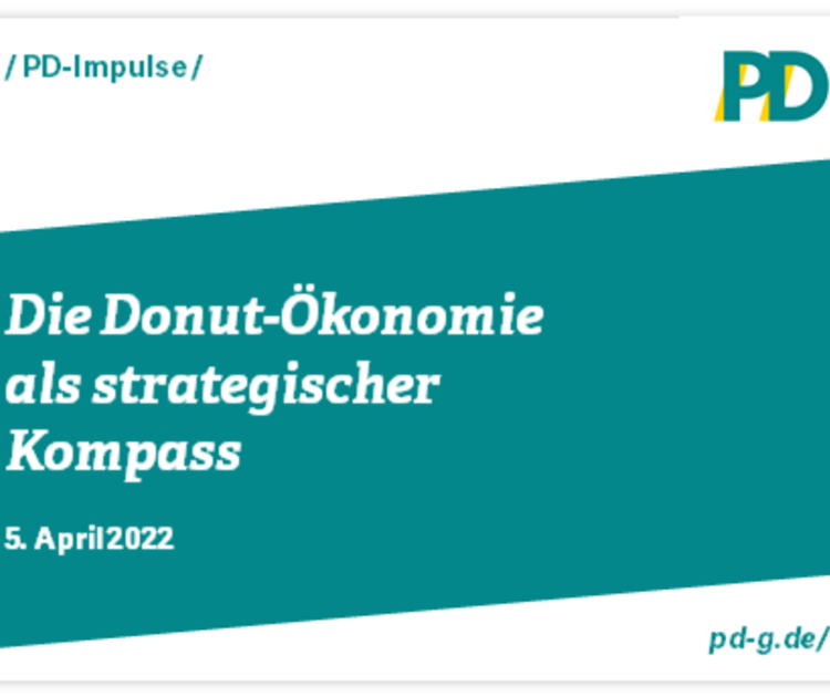 Link zur PD-Impulse-Seite "Die Donut-Ökonomie als strategischer Kompass"
