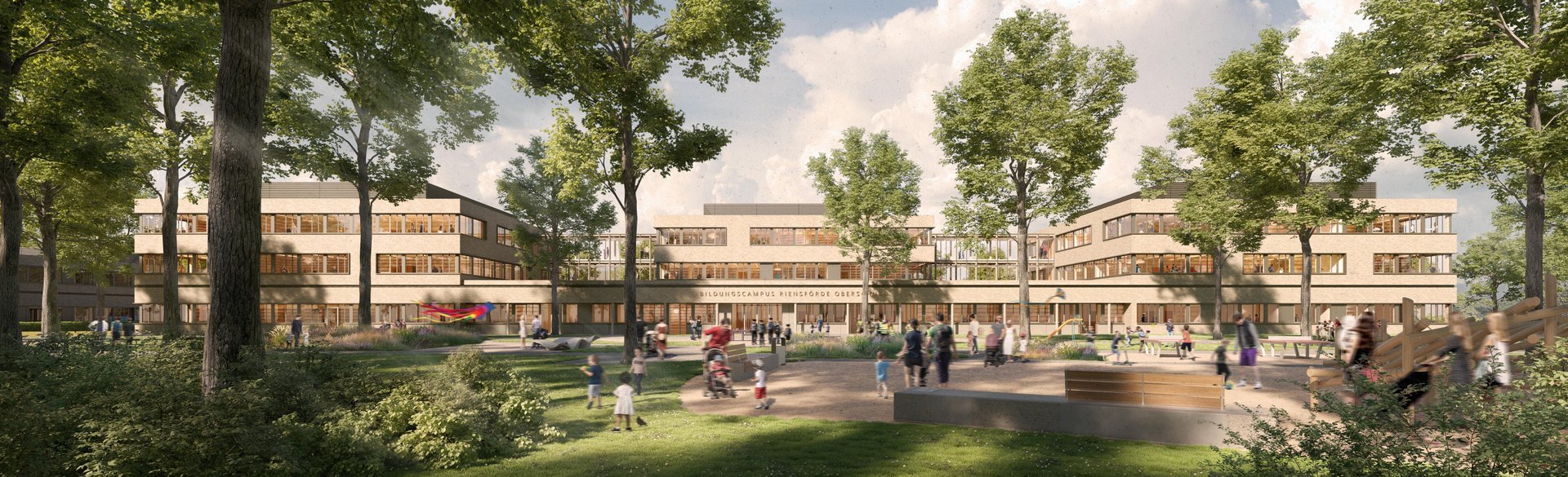 Visualisierung Bildunscampus Riensförde