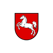 Das Wappen des Bundeslandes Niedersachsen