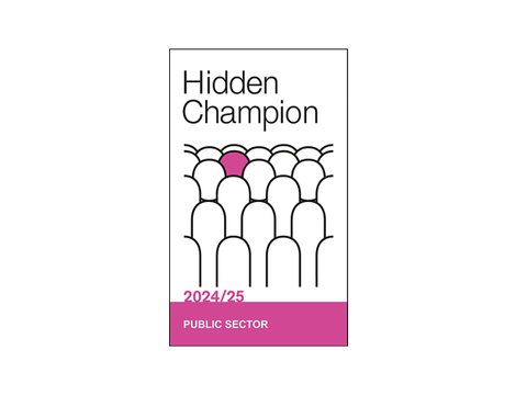 Logo der Auszeichnung zum Hidden Champion 2023/24